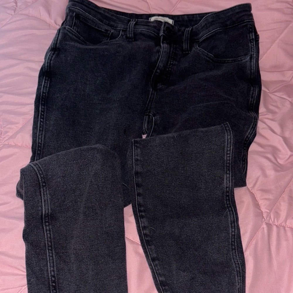 Madewell Black Skinny Jeans Classic Fit